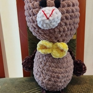 Amigurumi maci - otthon & életmód - dekoráció - asztal és polc dekoráció - asztaldísz - Meska.hu