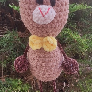 Amigurumi maci - otthon & életmód - dekoráció - asztal és polc dekoráció - asztaldísz - Meska.hu