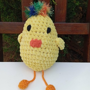  Amigurumi csirke - Meska.hu