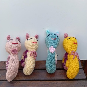  Amigurumi csiga biga - Meska.hu