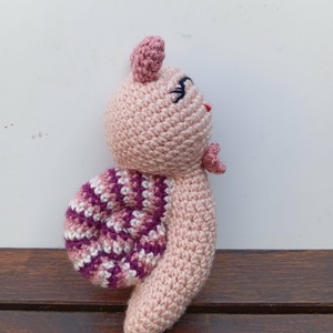  Amigurumi csiga biga - otthon & életmód - dekoráció - dísztárgy - Meska.hu