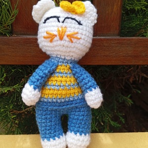  Amigurumi Kitty - Meska.hu
