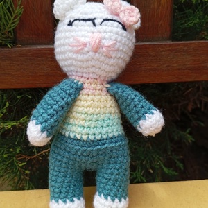  Amigurumi Kitty - Meska.hu