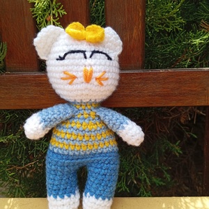  Amigurumi Kitty - Meska.hu