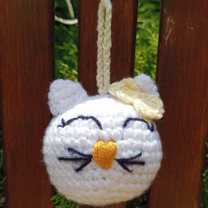  Amigurumi Kitty fejecske - Meska.hu