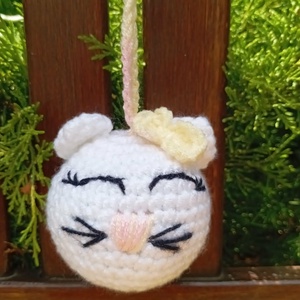  Amigurumi Kitty fejecske - Meska.hu