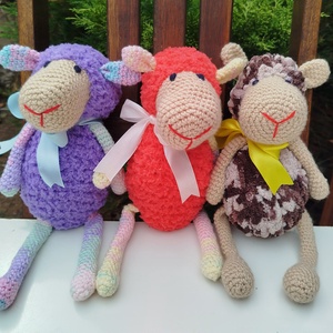 Amigurumi bárányka - Meska.hu