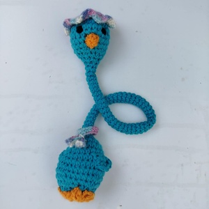  Amigurumi  hosszúnyakú kacsa - otthon & életmód - dekoráció - dísztárgy - Meska.hu