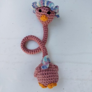  Amigurumi  hosszúnyakú kacsa - otthon & életmód - dekoráció - dísztárgy - Meska.hu