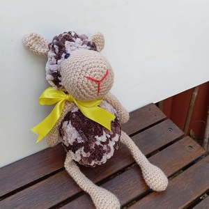 Amigurumi bárányka - otthon & életmód - dekoráció - dísztárgy - Meska.hu