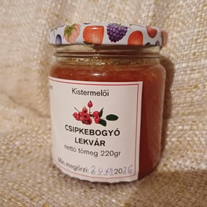  Csipkebogyó-lekvár, Élelmiszer, Lekvár, Élelmiszer előállítás, MESKA