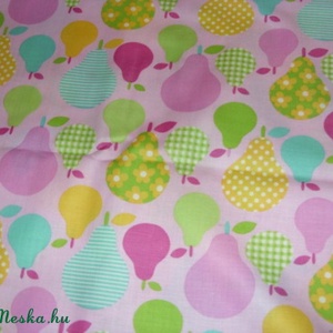 Körtés nagyon cuki USA egyedi Design textil:o)  55 x 30 cm minőségi textil  USA design , Kellékek & szerszámok, Méteráru, Pamut, Mindenmás, Varrás, Varrás, MESKA