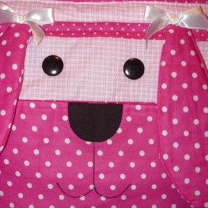 Különleges 3D mókás kutyusos táska - vidám darab - 33 x 38 cm - táska & tok - kézitáska & válltáska - kézitáska - Meska.hu