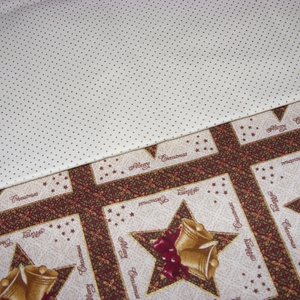 9 db-os kis blokkos karácsonyi  USA design minőségi textil:  30 x 30 cm  - kellékek & szerszámok - méteráru - pamut - Meska.hu