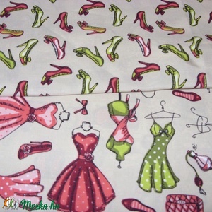 Varrógépes és cérna orsós  egyedi holland Design textil:o)  75 x 30 cm minőségi textil  - kellékek & szerszámok - méteráru - pamut - Meska.hu