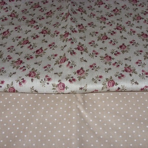 Bézs - drapp - natúr - több féle design textil 70 x 50 cm minőségi  textil - kellékek & szerszámok - méteráru - pamut - Meska.hu