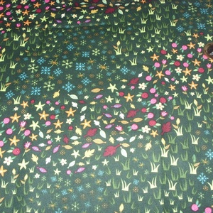  Mező - gombák- virágok USA egyedi Design textil:o)  55 x 30 cm minőségi textil  USA design  - kellékek & szerszámok - méteráru - pamut - Meska.hu