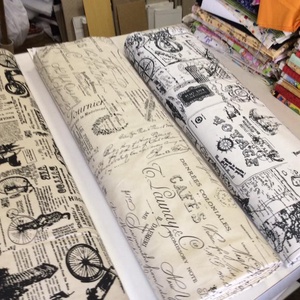 Varrással is - Bútorvászon 4 színben extra spanyol design textil 140 cm - kevert szálas - kellékek & szerszámok - méteráru - pamut - Meska.hu