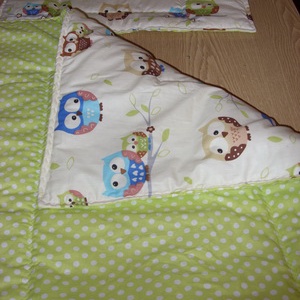 Ajándékba is - Bébi 1 fiús baba ágynemű szett design textilekből -  - Meska.hu