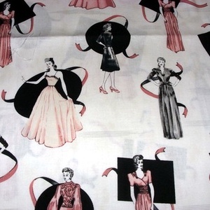 Nagyon csajos  egyedi USA Design textil:o) 55 x 30 cm minőségi textil , Kellékek & szerszámok, Méteráru, Pamut, Mindenmás, Varrás, Varrás, MESKA