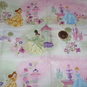 Rajzfilm hősök - Hercegnők ésa többiek USA egyedi Design textil:o)  55 x 30 cm minőségi textil  - kellékek & szerszámok - méteráru - pamut - Meska.hu