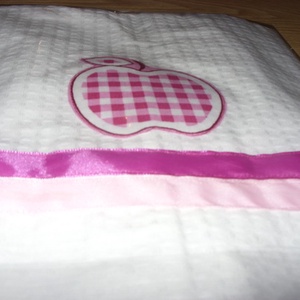 Csajos - csinos almás - pink kombó design törlő  - otthon & életmód - konyhafelszerelés, tálalás - Meska.hu