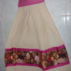 Különleges kombó törlő bon-bon design textil díszítéssel 3 színben - otthon & életmód - konyhafelszerelés, tálalás - Meska.hu