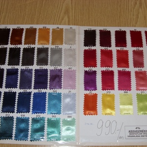 Csodás ezüst szatén 150 cm 990.-Ft - kellékek & szerszámok - méteráru - selyem - Meska.hu
