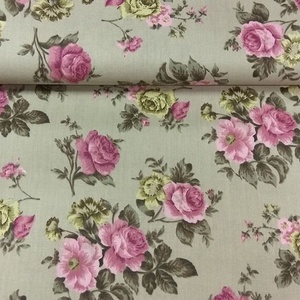 Bútorvászon vintázs rózsás több féle design textil 140 cm - kevert szálas - kellékek & szerszámok - méteráru - pamut - Meska.hu