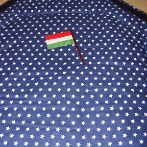 Bélelt ovis lepedő Egyedi patchwork rátét ovis jellel - derékalj 100% pamut - játék & sport - ovis felszerelés - ovis lepedő - Meska.hu