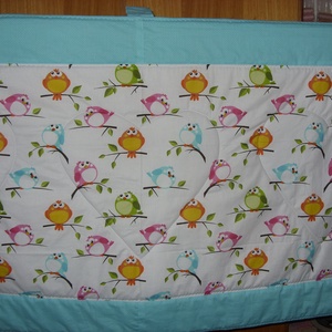 30 féle választható - Gyerekmintás extra falvédő 175 x 85 cm - ökotextilből, Otthon & Életmód, Babaszoba, gyerekszoba, Falvédő gyerekszobába, Varrás, MESKA