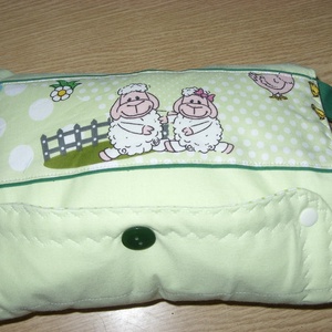 Babalátogatásra is - Pelenkatáska, XXL pelenkázó neszesszer - sok zsebbel, Táska & Tok, Pelenkatartó tok, Pelenkatáska, Varrás, Patchwork, foltvarrás, MESKA