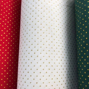 Több féle - Karácsonyi apró mintás német design textil 70 x 30 cm  - kellékek & szerszámok - méteráru - pamut - Meska.hu