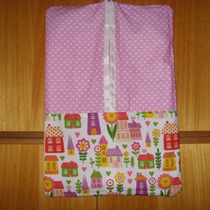 Csajos Házikós különleges ovis ruha zsák  100% pamut textil, Ovis zsák, Ovis felszerelés, Varrás, Mindenmás, MESKA