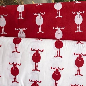 100% pamut rénszarvas és egyéb állati  - sok minta design textil  - kellékek & szerszámok - méteráru - pamut - Meska.hu