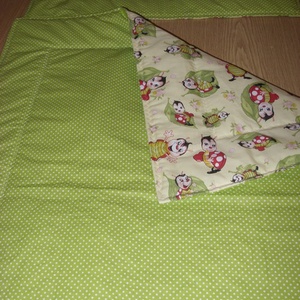 Bébi ágynemű - bélelt - Mosolygós baba katicák - Ajándékba is - Bébi 1 - baba ágynemű szett design textilekből - otthon & életmód - babaszoba, gyerekszoba - baba ágynemű - Meska.hu