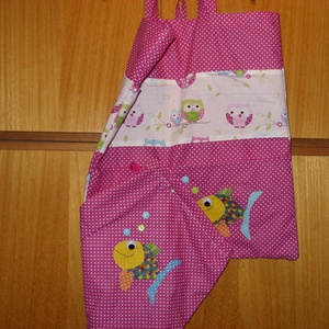 Egyedi  megrendelés - Füles Ovis ruha zsák - patchwork ovis jellel is  100% design pamutvászon  - játék & sport - ovis felszerelés - Meska.hu
