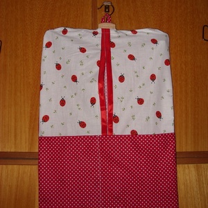 Csajos  ovis ruha zsák  100% pamut design textil - játék & sport - ovis felszerelés - Meska.hu