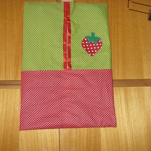 Ovis ruha zsák  - patchwork ovis jellel és névvel is 100% pamut design textil - játék & sport - ovis felszerelés - Meska.hu