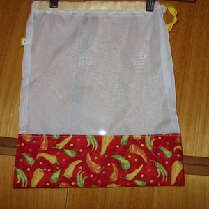 Kimérős termékekhez termék téma design zsákok,, újra használható, mosható Zöldülj Te is, Táska & Tok, Bevásárlás & Shopper táska, Zöldség/Gyümölcs zsák, Varrás, MESKA