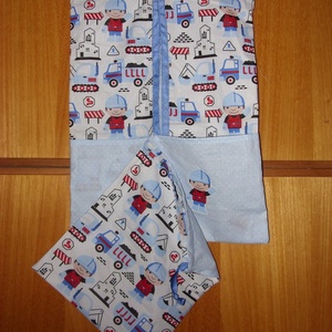  4 db-os ovis szett választható textilek - legnagyobb választék  100% design pamutvászon - játék & sport - ovis felszerelés - ovis szett (zsák és tornazsák) - Meska.hu