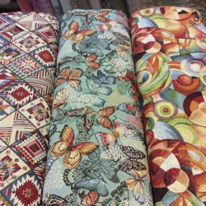 Minőségi bútorkárpit jaquard szövésű -  több minta 140 cm - kellékek & szerszámok - méteráru - pamut - Meska.hu
