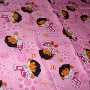 Nagy, füles ovis ruha zsák - Hello Kitty, Dóra, Eperke, Balerina - 100% design pamut - névvel, ovi jellel is - játék & sport - ovis felszerelés - ovis zsák - Meska.hu