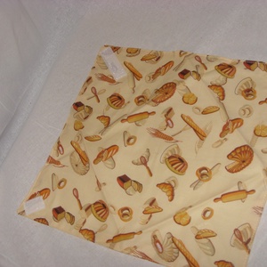 Uzsonna csomagoló, tépőzáras újraszalvéta - sandwich bag - uzsonnás textil szalvéta -  vízhatlan szalvéta  - táska & tok - uzsonna- & ebéd tartó - szendvics csomagoló - Meska.hu