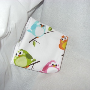 Design Uzsonna csomagoló, tépőzáras újraszalvéta - sandwich bag - uzsonnás textil szalvéta -  vízhatlan szalvéta  - táska & tok - uzsonna- & ebéd tartó - szendvics csomagoló - Meska.hu