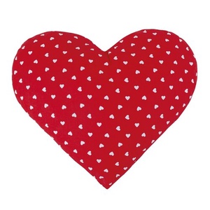  Szív alakú párna - Valentin napra is, névvel, felirattal is - egyedi méretben megrendelésre is - 100% pamut textilből, Otthon & Lakás, Lakástextil, Párna & Párnahuzat, Varrás, Patchwork, foltvarrás, MESKA
