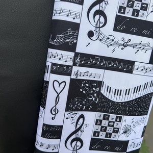 Könyv borító elegáns patchwork stílusú, vízlepergető textilből - méretre - könyv & zene - könyvtok - Meska.hu