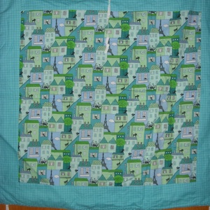 90 x 90  cm kétoldalas, mindkét oldalán hasznélható bélelt  járókabetét  - 100% pamut, Játék & Sport, 3 éves kor alattiaknak, Játszószőnyeg, Varrás, MESKA