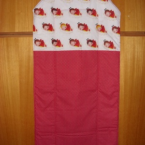 5 db-os ökotextil ovis szett - 2 db-os ágynemű, bélelt lepedő, 2 db-os ovizsák szett - játék & sport - ovis felszerelés - ovis ágynemű - Meska.hu