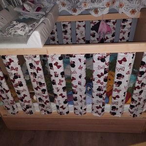 Egyedi megrendelés - bélelt, tépőzáras magasított fejvédő rácsvédő - 100% pamut textilből - otthon & életmód - babaszoba, gyerekszoba - rácsvédő & baldachin - Meska.hu Egyedi megrendelés - bélelt, tépőzáras magasított fejvédő rácsvédő - 100% pamut textilből - otthon & életmód - babaszoba, gyerekszoba - rácsvédő & baldachin - Meska.hu